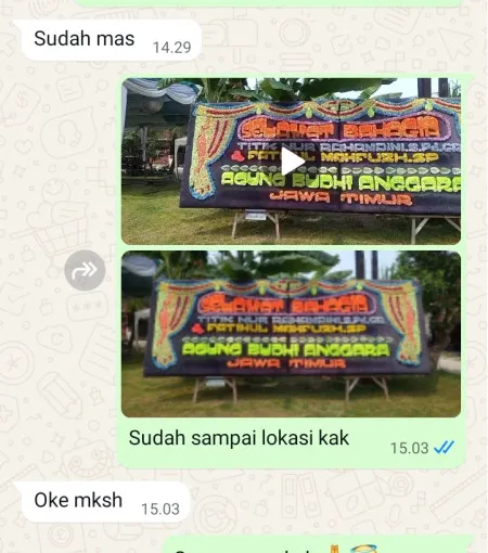Pengiriman Papan Bunga Cirebon