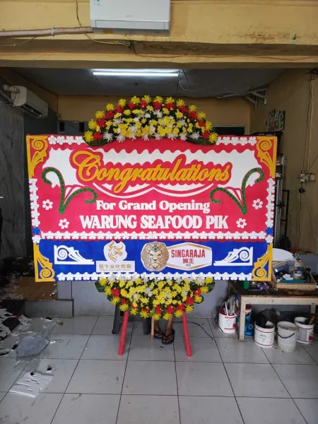 Papan Bunga Ucapan Selamat Cirebon