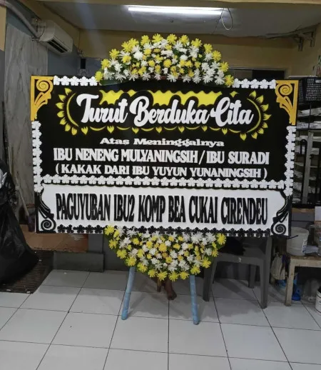 Papan Bunga Duka Cirebon