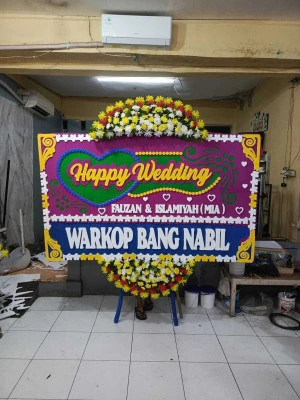 Papan Bunga di Cirebon