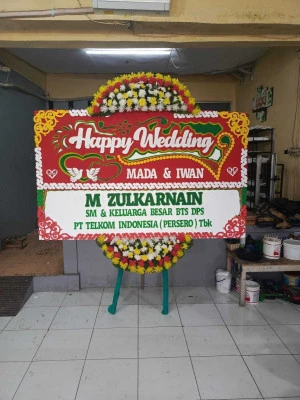 Papan Bunga di Cirebon