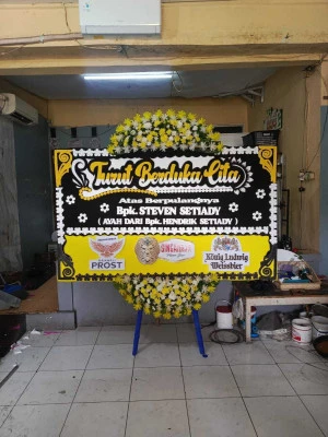 Papan Bunga di Cirebon