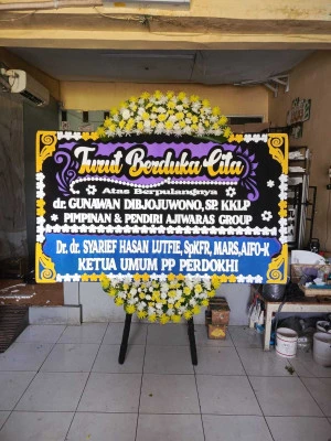 Papan Bunga di Cirebon
